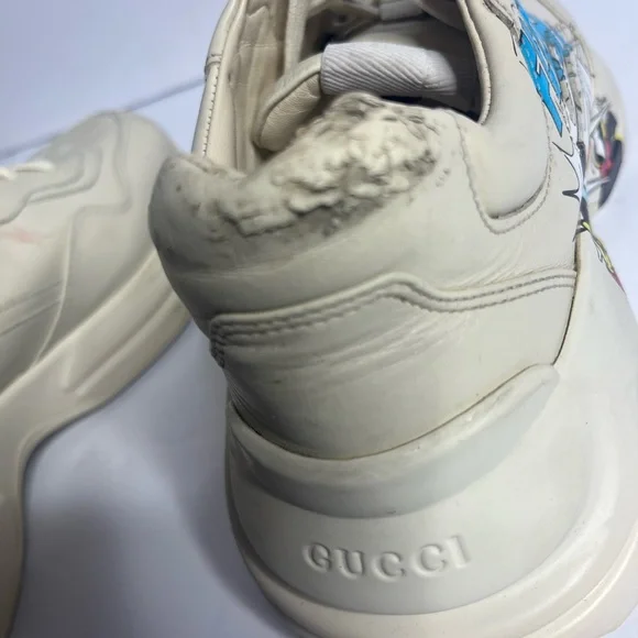 Gucci Disney  Leather Sneakers - Picture 10 of 16